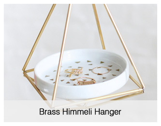 brass himmeli hanger