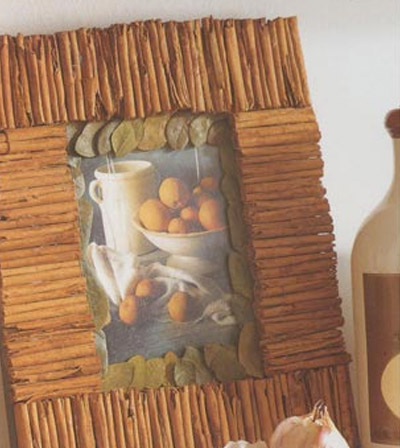cinnamon stick frame