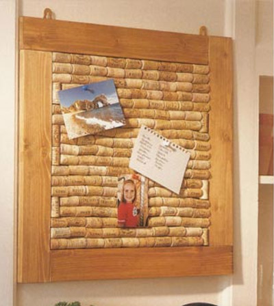 Cork notice board