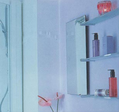 Glass shelving