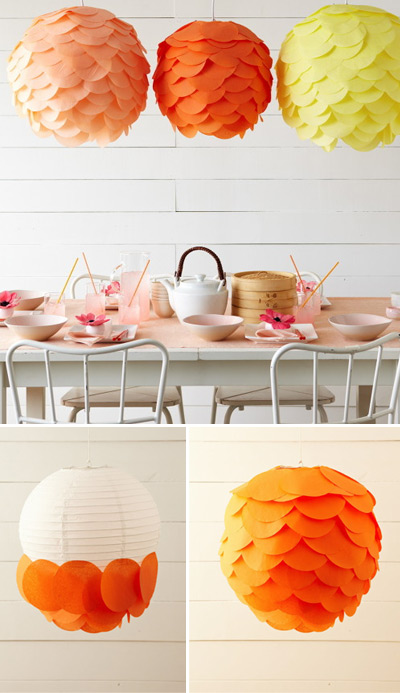 Tissue Paper Lanterns