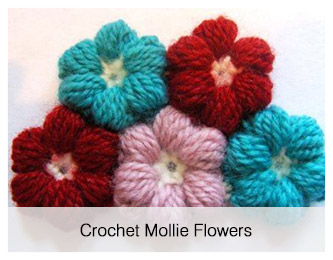 crochet mollie flowers