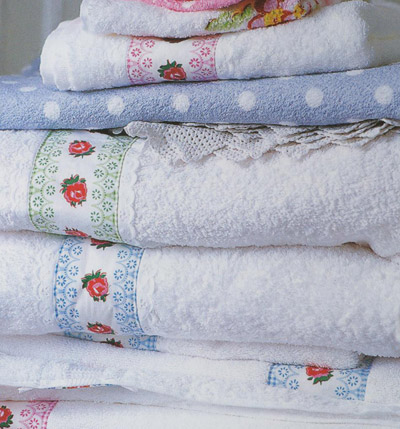 Edged towels
