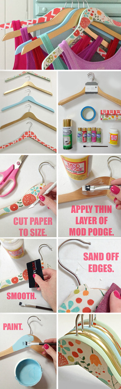 Customized clothing hangers