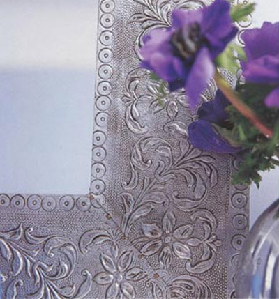 Ornate mirror frame