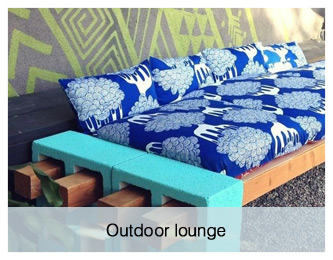 outdoor lounge