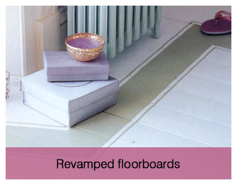 Revamped floorboards