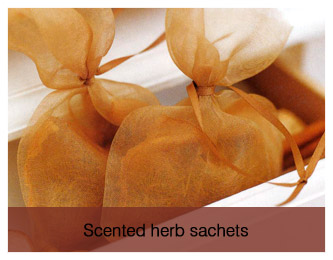 scented herb sachets