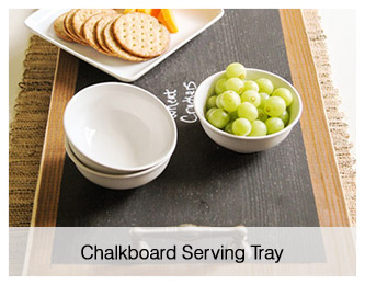 Chalkboard Serving Tray