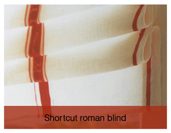 shortcut roman blind