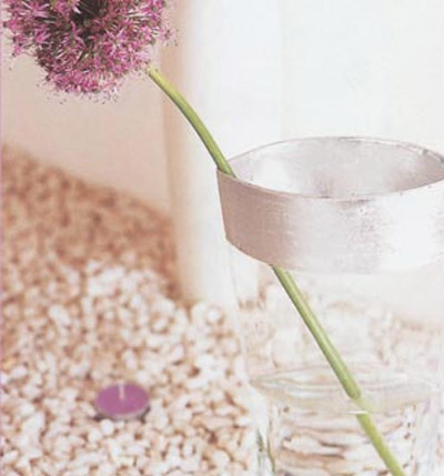 Silver vase