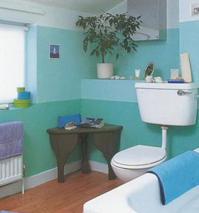 Three-toned wall