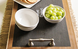 Chalkboard Serving Tray
