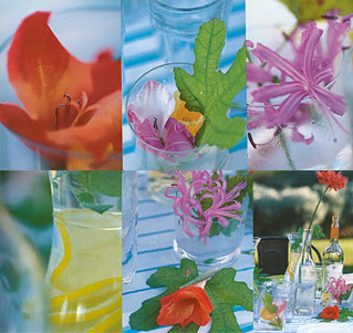decorating flowers