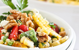 Grilled Mielie Salad