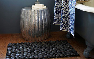 Pebble mat