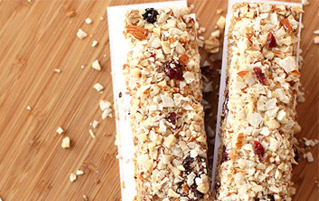 Berry Coconut Almond Protein Bars