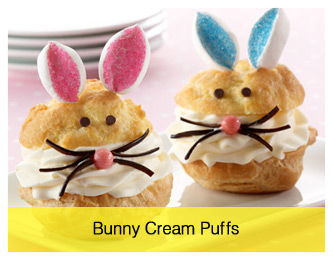 bunny cream puffs