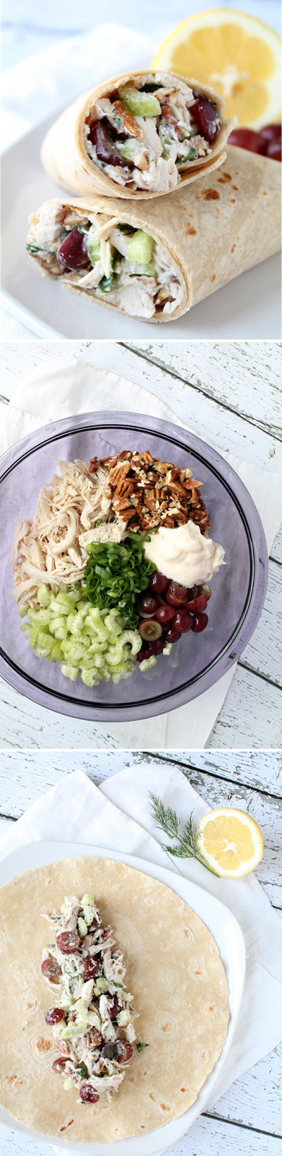 Classic Chicken Salad Wraps