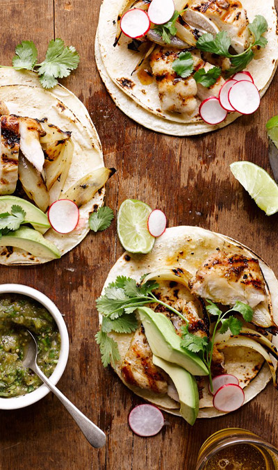 Grilled Chicken Tacos