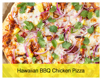 Hawaiian BBQ Chicken Pizza