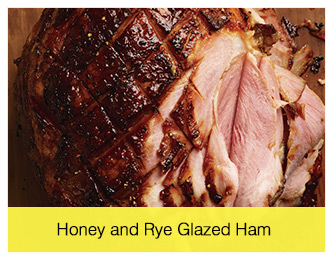 Honey and Rye Glazed Ham