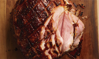 Honey and Rye Glazed Ham