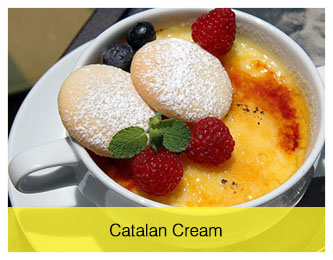 Catalan cream